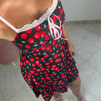 Mini Dress Cherry