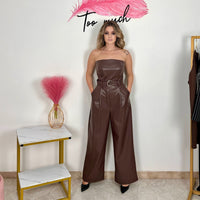 Jumpsuite Leather