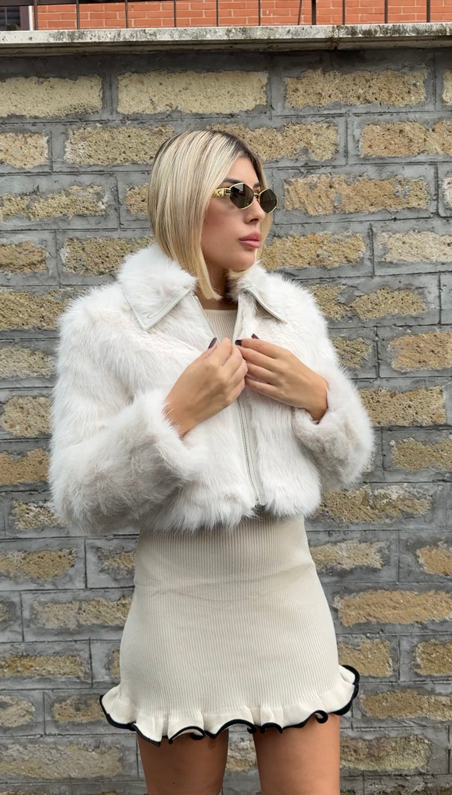Eco-pelliccia Snow